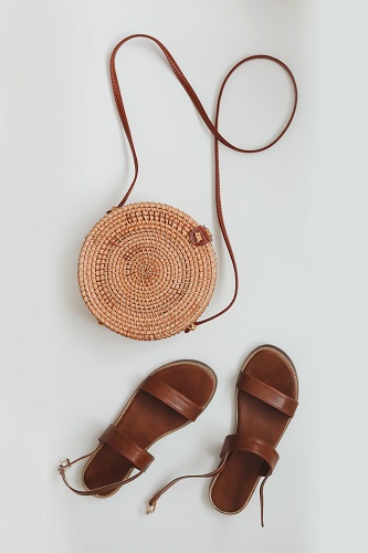 sandales en cuir